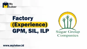 Loker Factory (Experience) Sugar Group Companies, Lampung